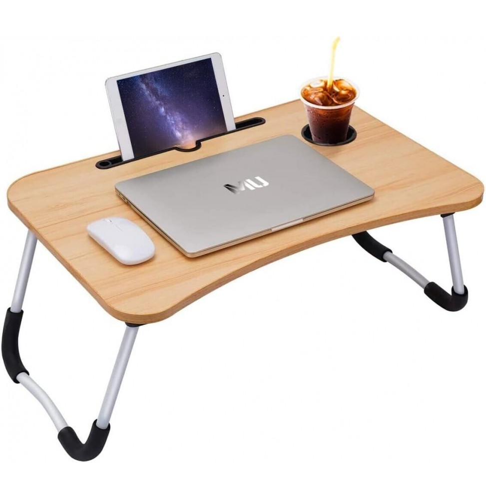 Tavolo per Computer Portatile in legno . Ergonomico e Comodo