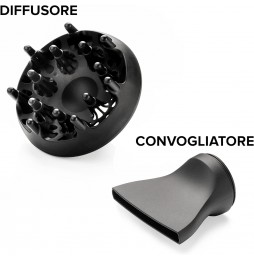 Imetec Bellissima P7 3200 Asciugacapelli Professionale 2100W Ioni Diffusore Case