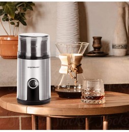 Aigostar Macinacaffe Spezie Elettrico Lame Acciaio Inox Frutta Secca 200W