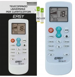 TELECOMANDO UNIVERSALE PER DELONGHI CONDIZIONATORE CLIMATIZZATORE D'ARIA