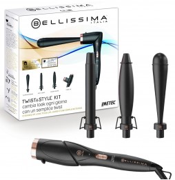 Imetec Bellissima Twist & Style Kit 11888 Styler 3 Accessori 200Watt Ceramica 90°