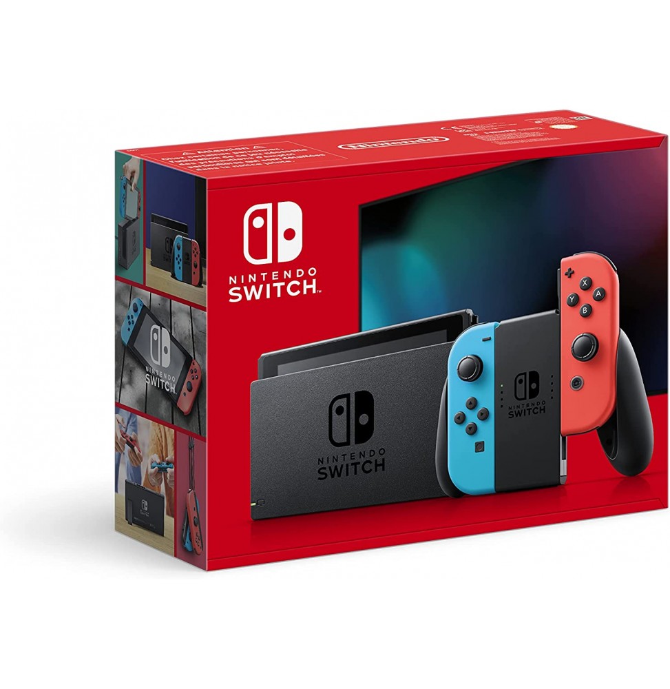 Nintendo Switch Neon - Con Joy Rosso e Blu Neon