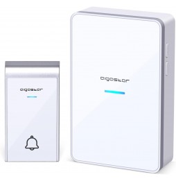 Aigostar Campanello Wireless DC Bianco Argento...