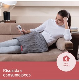 Imetec Termoforo Intellisense XL 38x50cm 5 Temperature Auto-Spegnimento Lavabile