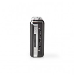 Nedis Convertitore Cassetta in MP3 USB Portatile con Cavo e Software di Editing