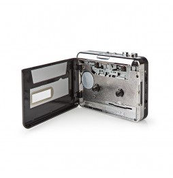 Nedis Convertitore Cassetta in MP3 USB Portatile con Cavo e Software di Editing