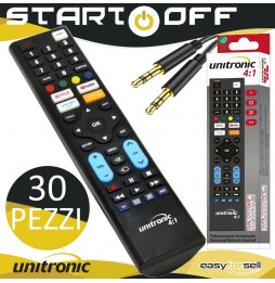 Unitronic Kit 30 Telecomandi Programmabili con Programmatore Jack