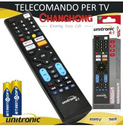Telecomando CHANGHONG Universale PER TV Pronto All'uso Pile Incluse