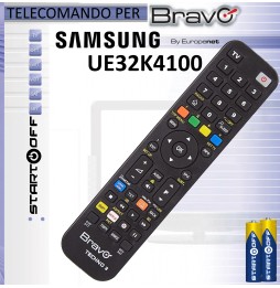 Telecomando Tv Samsung UE32K4100 Universale Programmato Arriva Pronto