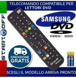 Telecomando Compatibile Con Lettore DVD Samsung Scegli il Modello Arriva Pronto