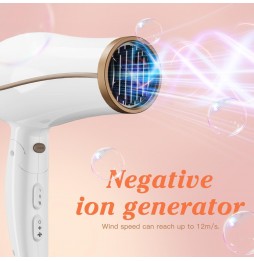 Aigostar Asciugacapelli Ionico Professionale 2200W 3 Temp 2 Vel Diffusore