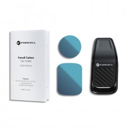 Forcell Supporto Smartphone Auto Magnetico porta Telefono Cellulare con Forte Calamita CARBON B060