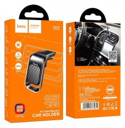 Hoco CA74 Supporto Auto Per Smartphone Magnetico Carbon Forte Calamita