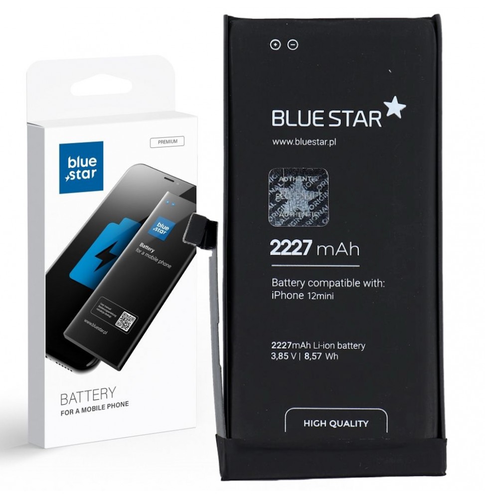 Blue Star HQ Batteria per Iphone 12 mini 2227 mAh