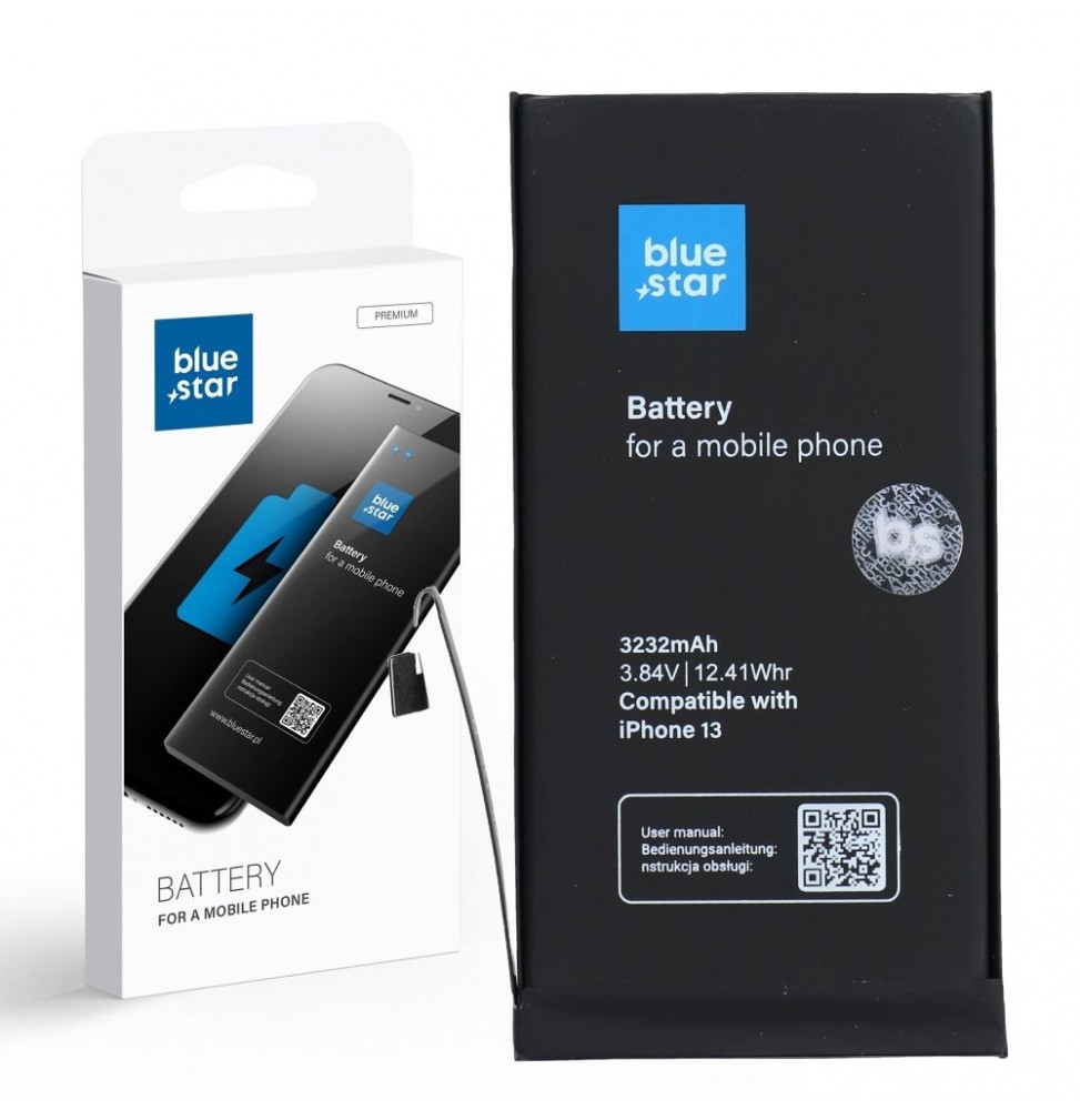 Blue Star HQ Batteria per Iphone 13 3227 mAh