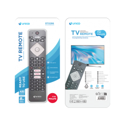Unico Telecomando Compatibile TV Philips Pronto All'uso Pile Incluse Ricambio