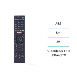 Unico Telecomando Compatibile TV Sony Pronto All'uso Pile Incluse Ricambio Smart