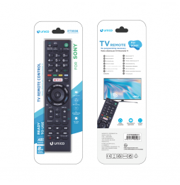 Unico Telecomando Compatibile TV Sony Pronto All'uso Pile Incluse Ricambio Smart