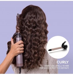 Imetec Bellissima Ceramic e Argan Oil 6 in 1 Spazzola ad Aria Calda 1000W