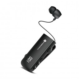Forcell Auricolare Bluetooth 5.3 Retrattile F-AUDIO Drive Wireless Multipoint