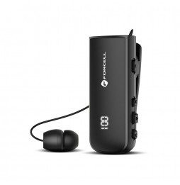 Forcell Auricolare Bluetooth 5.3 Retrattile F-AUDIO Drive Wireless Multipoint