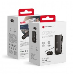 Forcell Auricolare Bluetooth 5.3 Retrattile F-AUDIO Drive Wireless Multipoint
