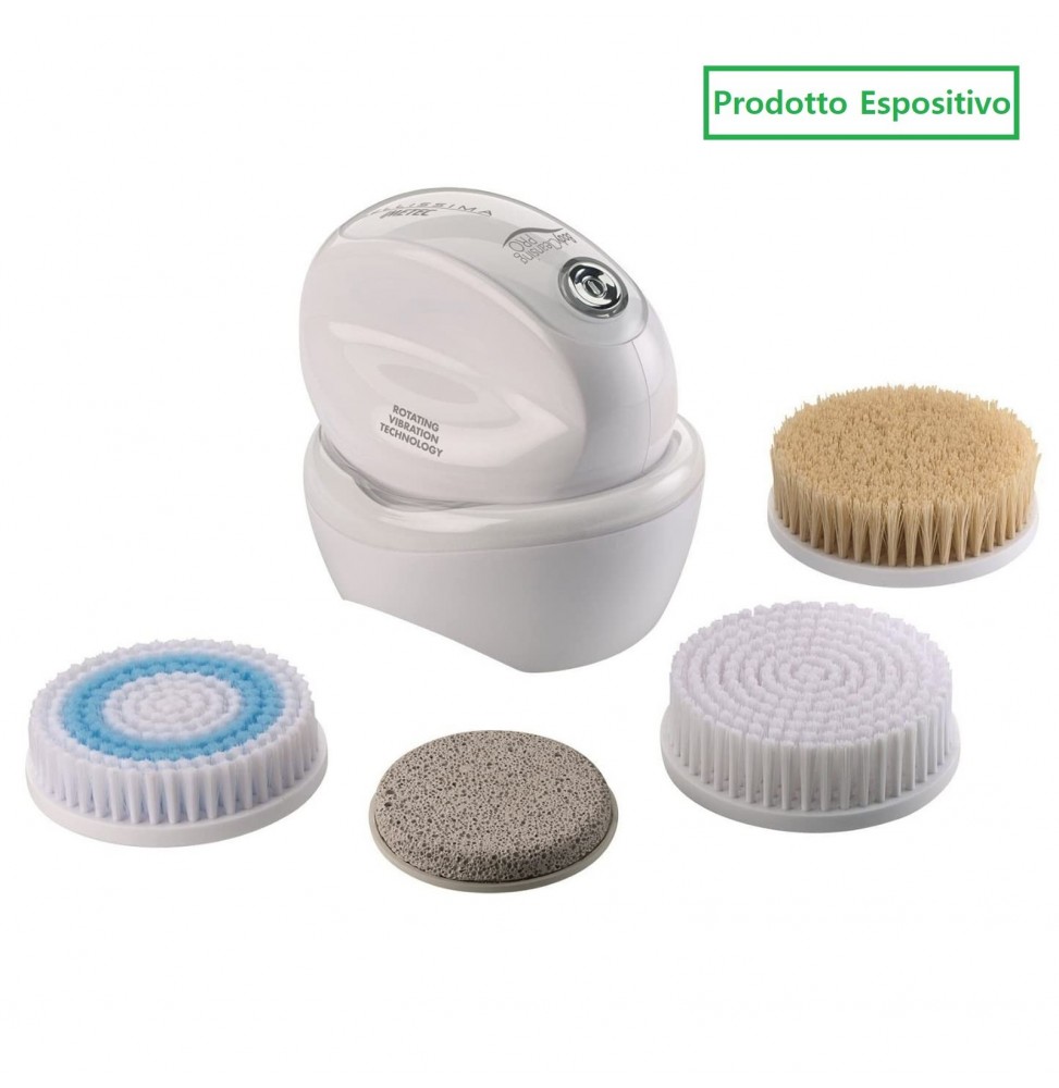 Imetec Body Cleansing Pro Spazzola Massaggiante Pulizia Corpo Esfoliante 4 Testine