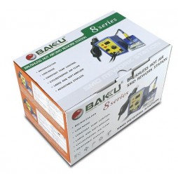 BAKU BK878L STAZIONE SALDANTE E PISTOLA TERMICA ARIA CALDA PROFESSIONALE 750WATT