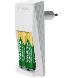 VARTA Mini Charger Caricabatterie Ricaricabile AA AAA USB-C Mini