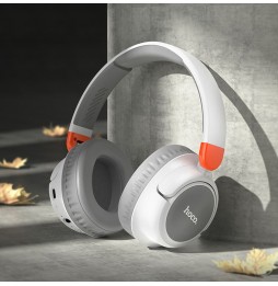 Hoco W43 Cuffie Padiglione Bluetooth 25h Autonomia 120 Ore Aux Tf Siri