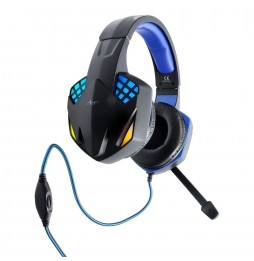 Art G11 Cuffie Gaming Microfono Pieghevole LED Jack 3.5mm USB PS4 PS5 Switch PC