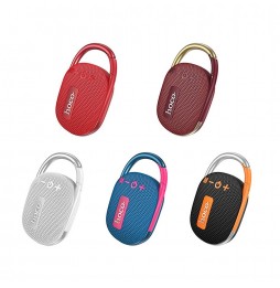 Hoco HC17 Easy Joys Bluetooth 5.3 FM USB 5W 4H Moschettone Rosso