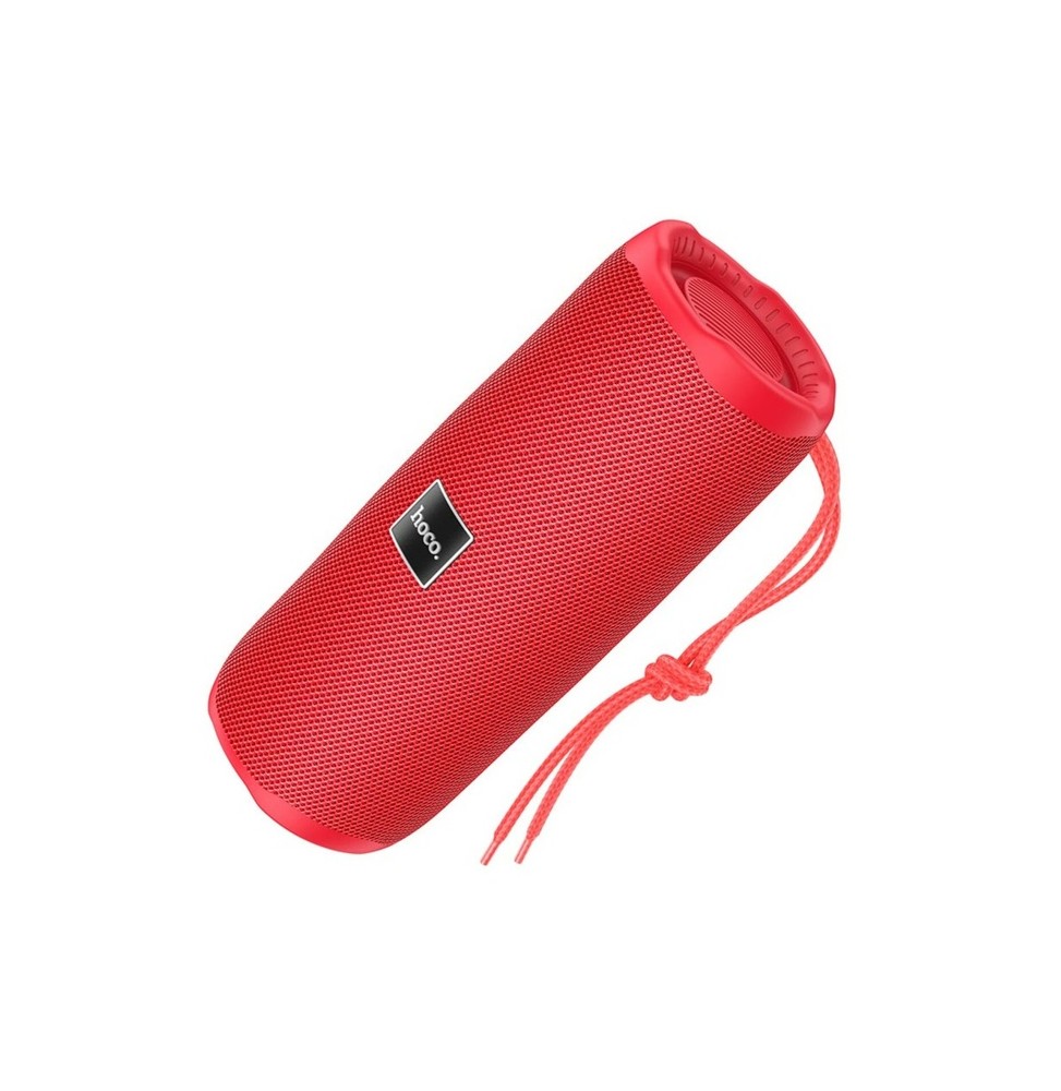 Hoco HC16 Cassa Bluetooth 5.3 10w Stereo 3h Fm Usb Aux Rosso Portatile