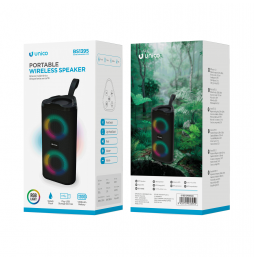 Unico BS1395 Radio FM Sistema Multimediale Bluetooth lettore SDcard Led RGB