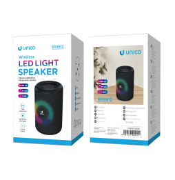 Unico BS9912 Radio FM Sistema Multimediale Bluetooth lettore SDcard Led RGB