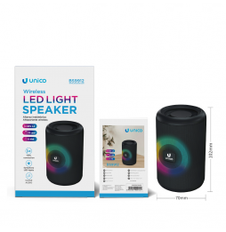 Unico BS9912 Radio FM Sistema Multimediale Bluetooth lettore SDcard Led RGB