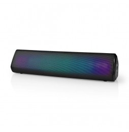 Nedis Altoparlante Bluetooth® cassa bombox portatile batteria 6 ore 18watt rgb