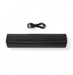 Nedis Altoparlante Bluetooth® cassa bombox portatile batteria 6 ore 18watt rgb