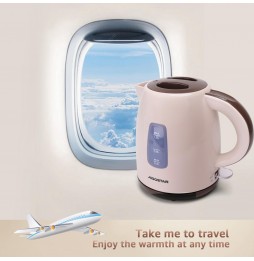 Aigostar Bollitore Elettrico 1.2L 2200W Senza BPA Panna Cioccolato