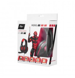ART Hero Cuffie Gaming microfono cuffia per ps4 ps5 xbox switch pc