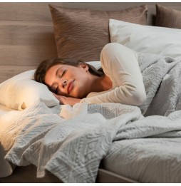 Imetec Scaldasonno Singolo Tessuto Anallergico Trapuntato 150x80cm Made in Italy