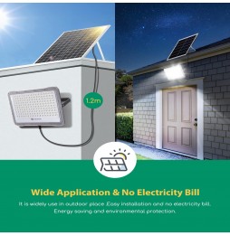 Aigostar Faro LED Solare 200W 2000lm IP65 Sensore Microonde 20000mAh