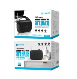 Unico BS9862 Radio FM Sistema Multimediale Bluetooth lettore SDcard Led