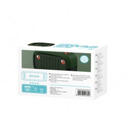Unico BS1507 Cassa Bluetooth Sistema Multimediale retro' lettore USB SDcard IPX7