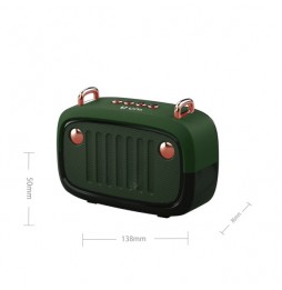 Unico BS1507 Cassa Bluetooth Sistema Multimediale retro' lettore USB SDcard IPX7
