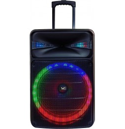 NEW Majestic FIRE T5 Cassa Bluetooth Karaoke 160WATT Bass Reflex TWS Microfono