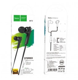 Hoco M72 Cuffie In-Ear Microfono Jack 3.5mm Universali Alta Qualità 1.2m