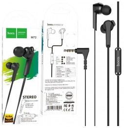 Hoco M72 Cuffie In-Ear Microfono Jack 3.5mm...