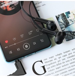 Hoco M72 Cuffie In-Ear Microfono Jack 3.5mm Universali Alta Qualità 1.2m