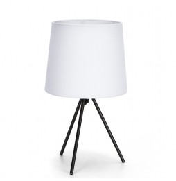 Aigostar Lampada Tavolo Abatjour E14 Paralume...